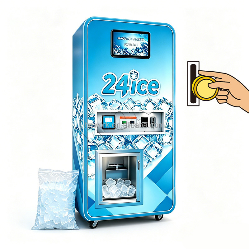 Commercial Vending Machine - Mesin Penjual Es Otomatis Sistem Reverse