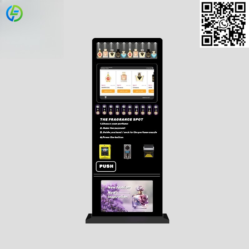 Commercial Vending Machine - Mesin Penjual Parfum Otomatis untuk Pusat