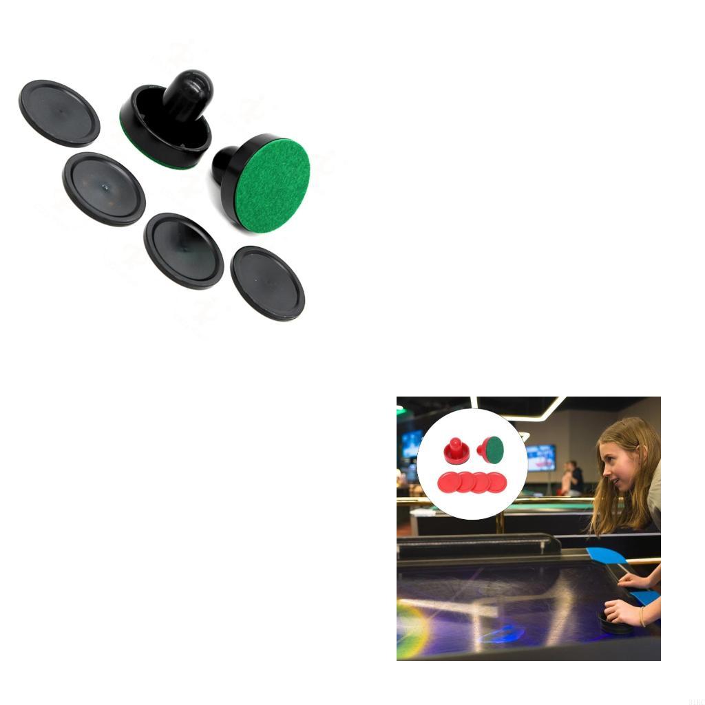 Air Hockey Table - Set Pendorong Hoki Meja Pengganti Dayung