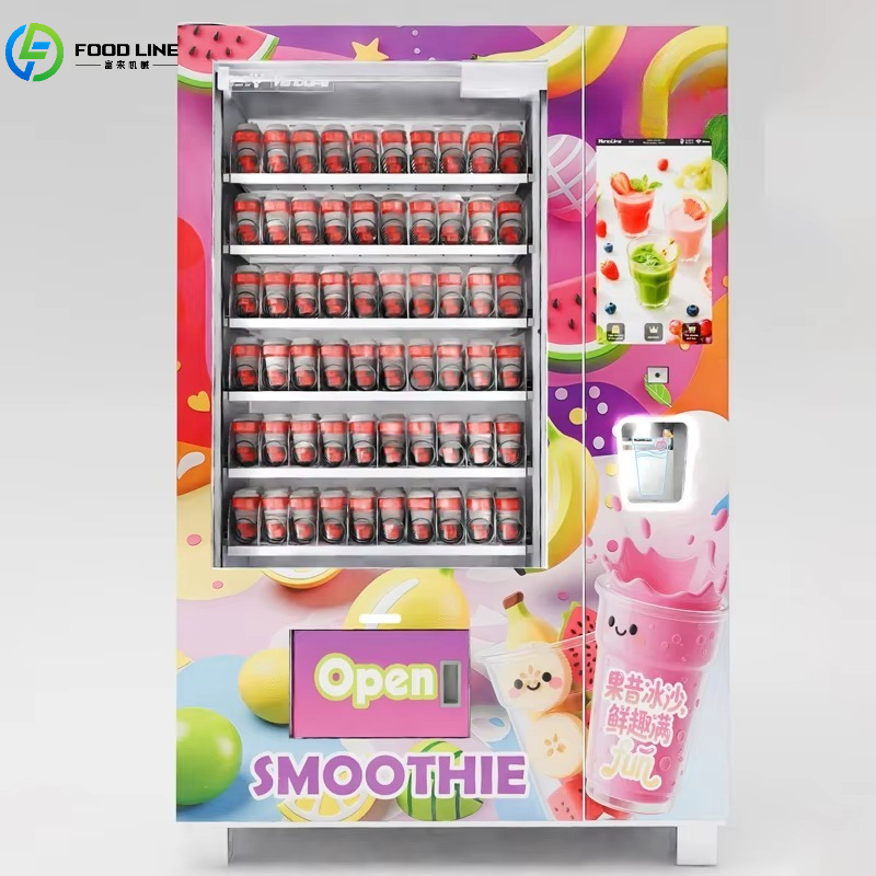 Slushie Machine Vending - Mesin Pembuat Minuman Dingin Beku, Smoothie,