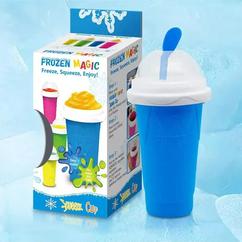 Slushie Machine Vending - Cangkir Pembuat Slushy Beku Cepat Berkapasitas