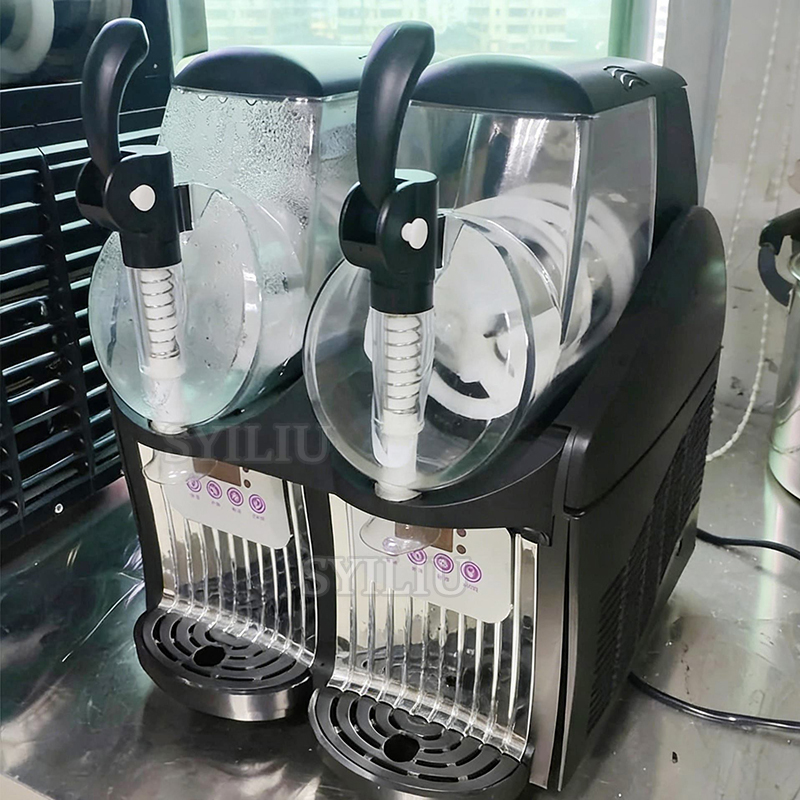 Slushie Machine Vending - 1/2 Jar Mesin Slushie Komersial Pembuat