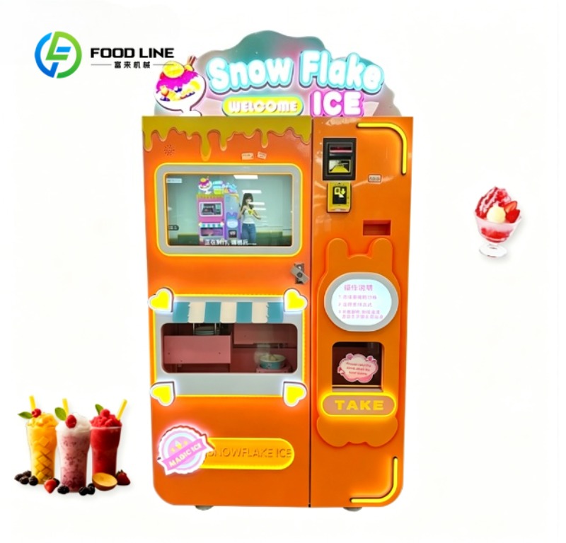 Slushie Machine Vending - Mesin Penjual Otomatis Slushie Pembuat Smoothie