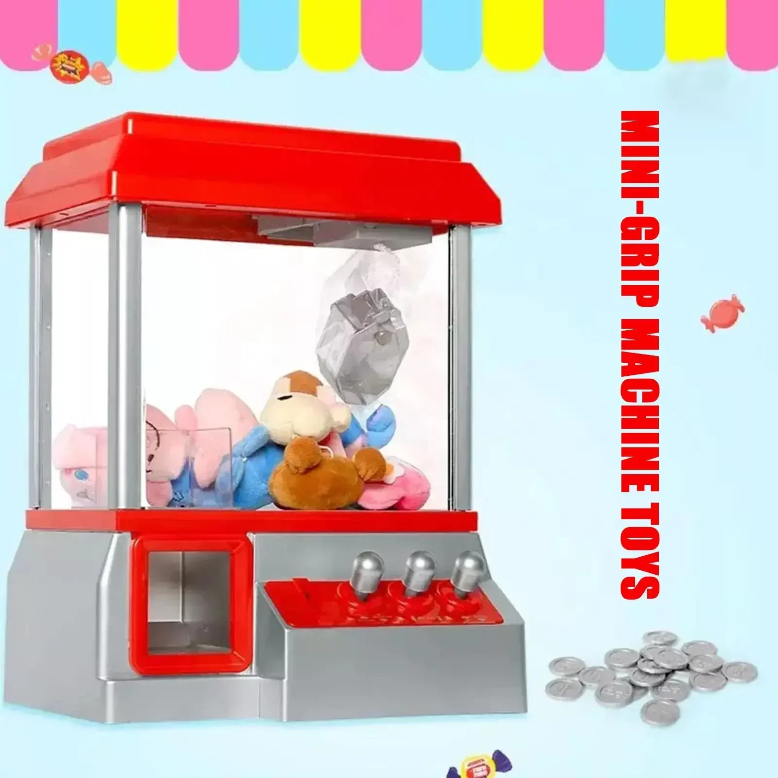 Claw Crane Machine - Permainan Mini Berjalan Di Atas Koin