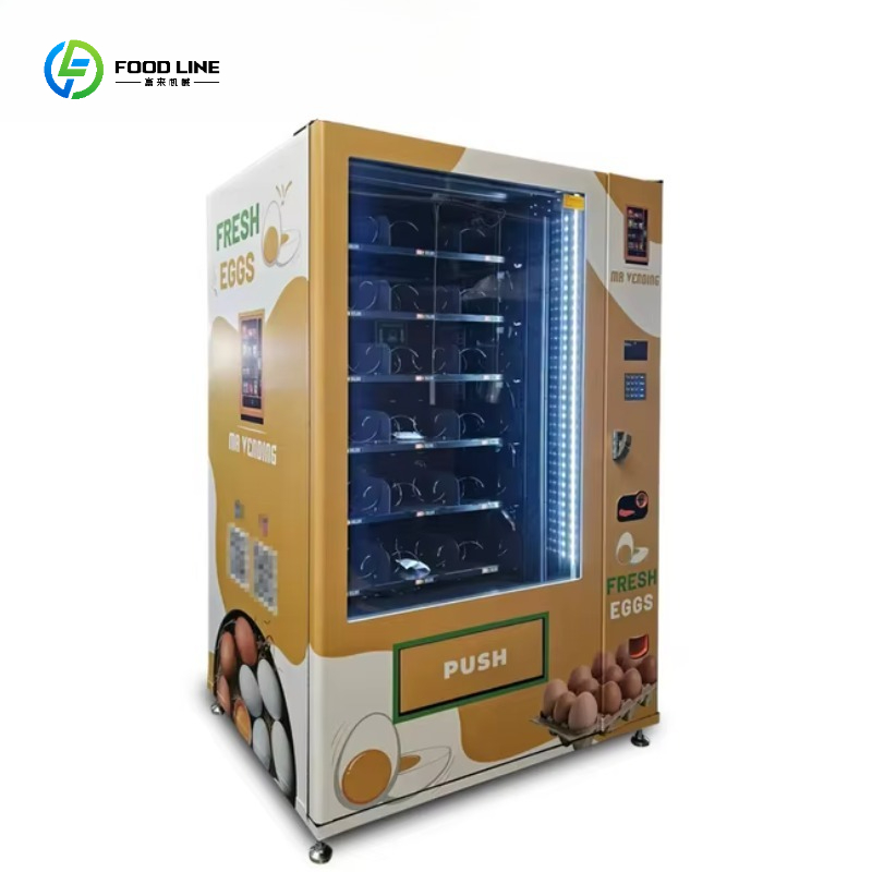 Commercial Vending Machine - Mesin Penjual Telur Komersial dengan Layar
