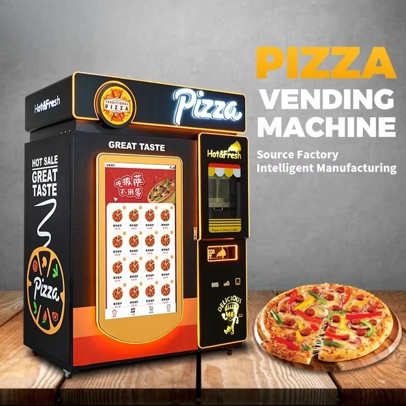 Commercial Vending Machine - Mesin Penjual Pizza Otomatis 24 Jam