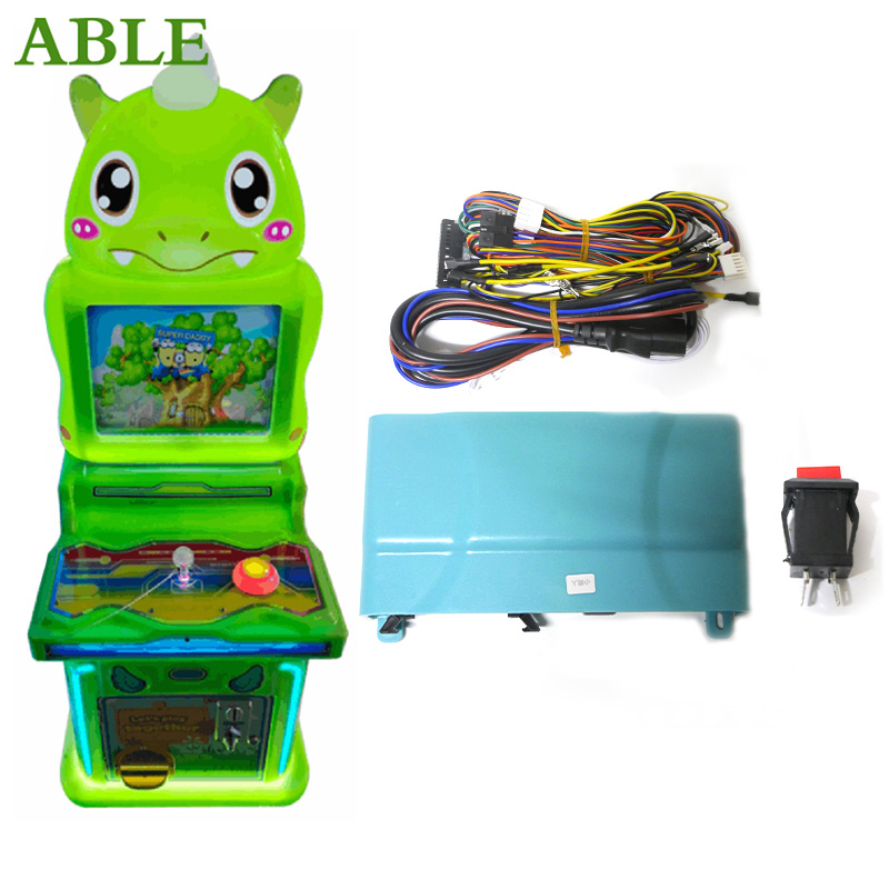 Racing Arcade Cabinet - Topi biru kecil kabinet Arcade anak-anak