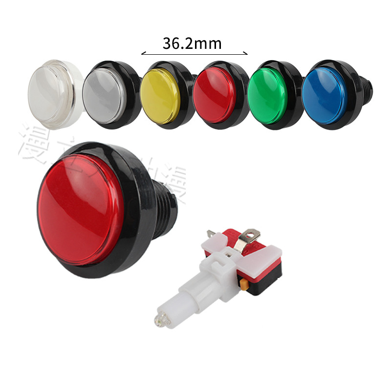 Vending Game - 5 Buah Aksesori Mesin 46Mm Tombol