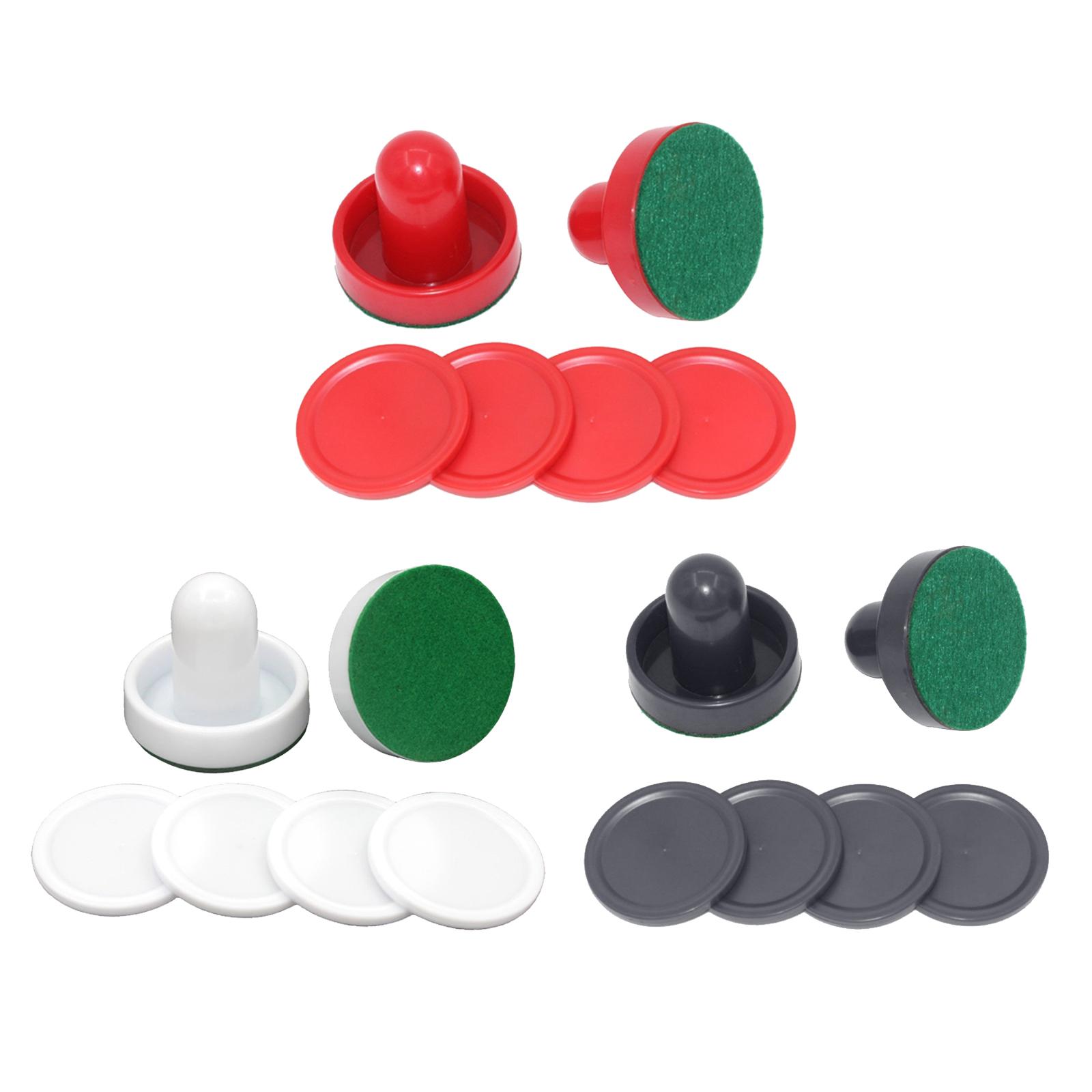 Air Hockey Table - Aksesori peralatan kiper, 2 buah pendorong
