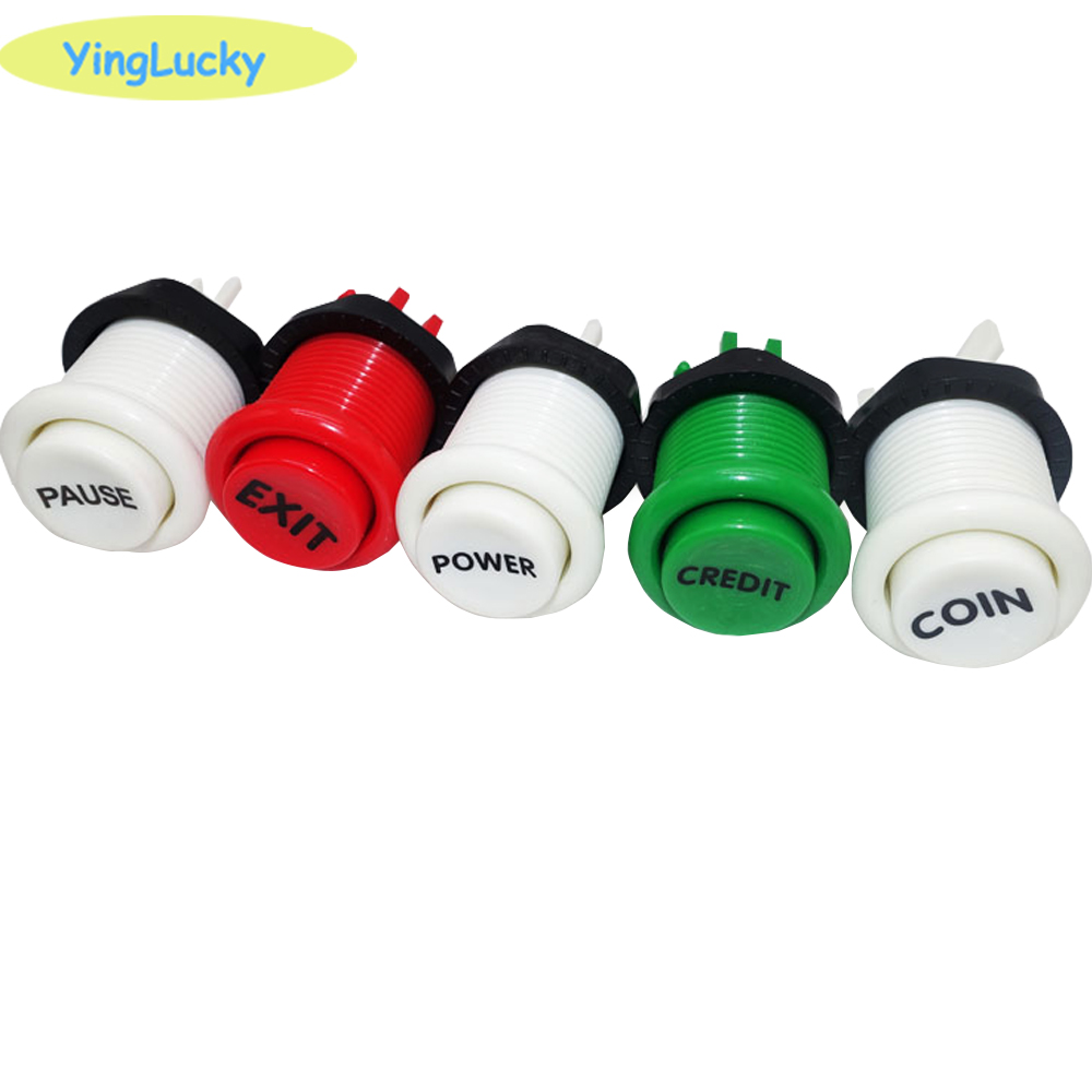 Coin Acceptor Selector - Tombol Tekan Gaya Happ Arcade Baru,