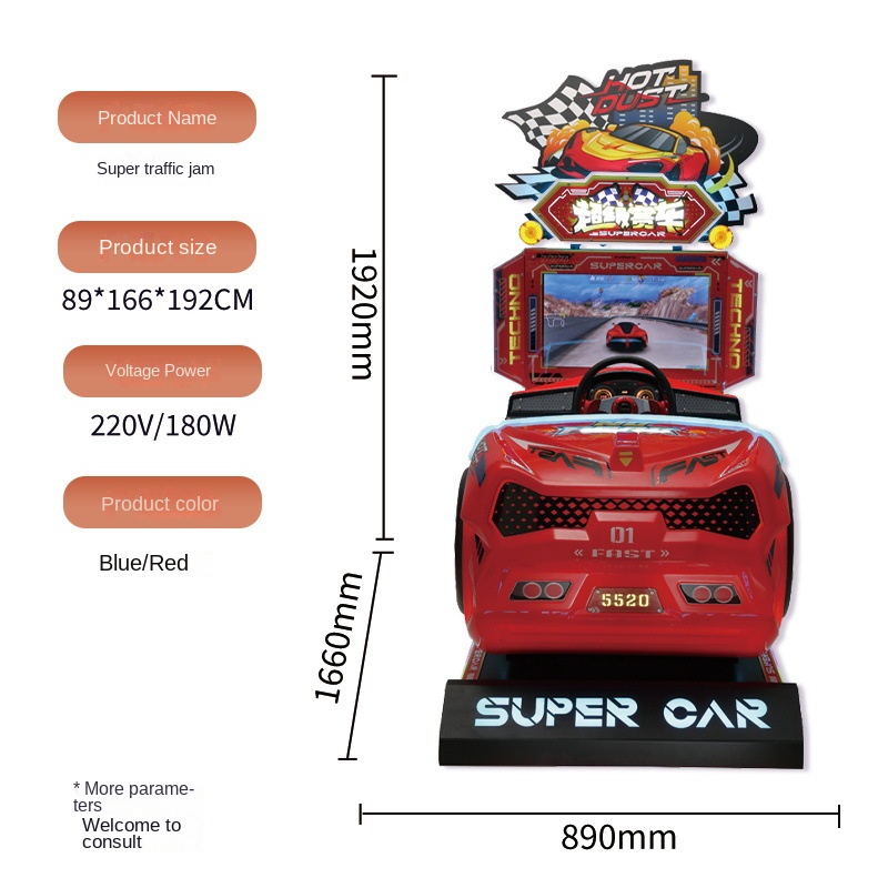 Racing Arcade Cabinet - Mesin Game Arcade Koin 26