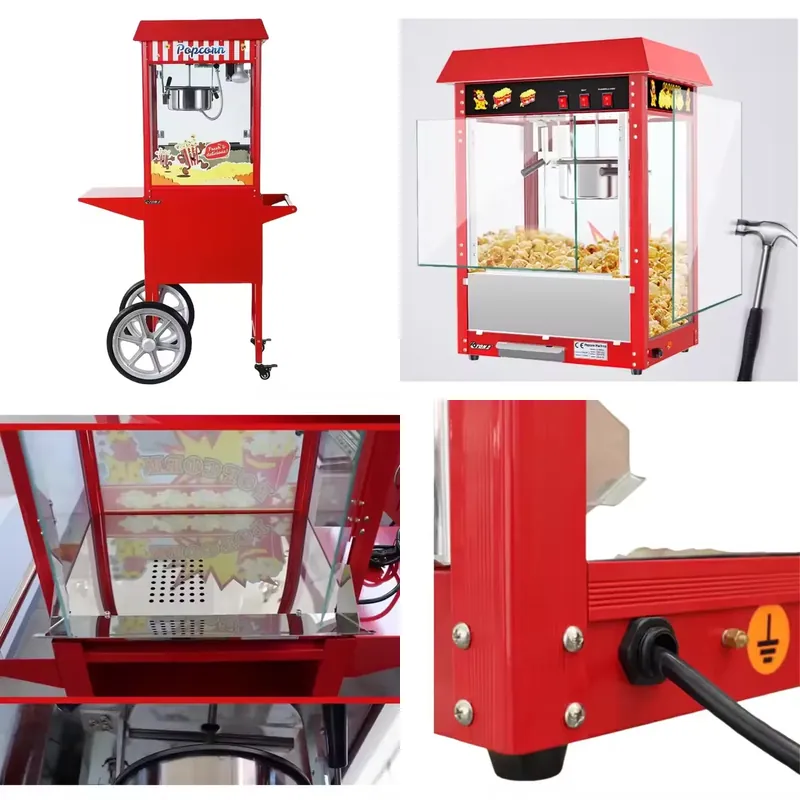 Mesin Pembuat Popcorn Udara Pa - Commercial Vending Machine ulasan dan harga