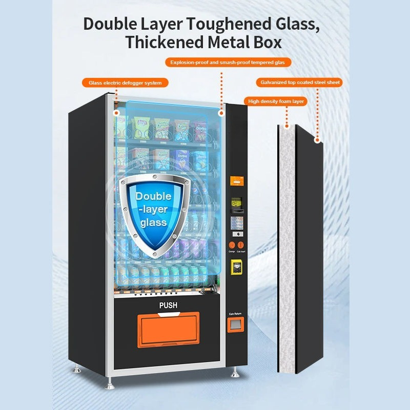 Mesin Penjual Otomatis Layar S - Commercial Vending Machine ulasan dan harga