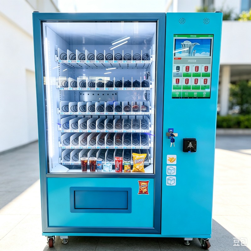 Mesin Penjual Makanan Ringan L - Vending Machine Qr Code ulasan dan harga
