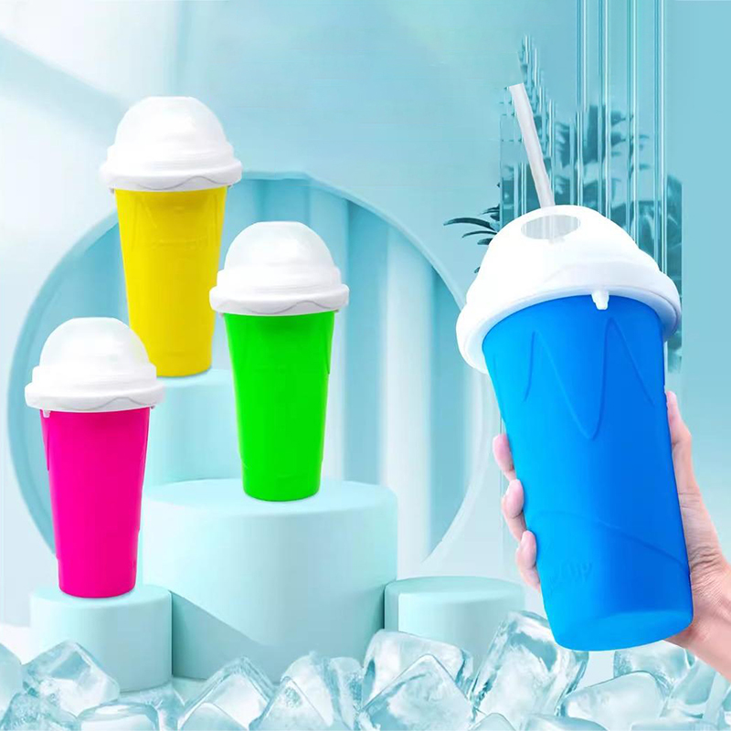 Cangkir pembuat es krim beku,  - Slushie Machine Vending ulasan dan harga