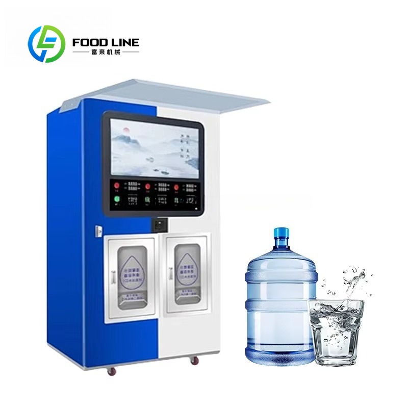 Mesin penjual air murni dengan - Vending Machine Qr Code ulasan dan harga
