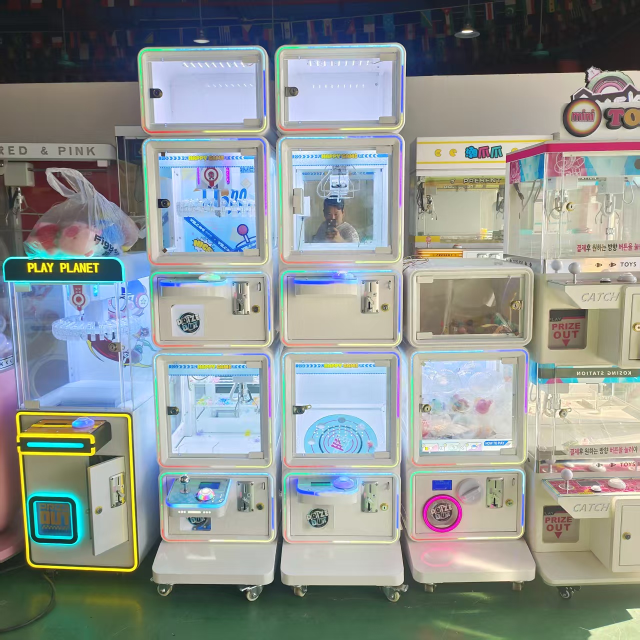 Mesin Cakar Mini Mega Komersia - Arcade Machine Profit ulasan dan harga