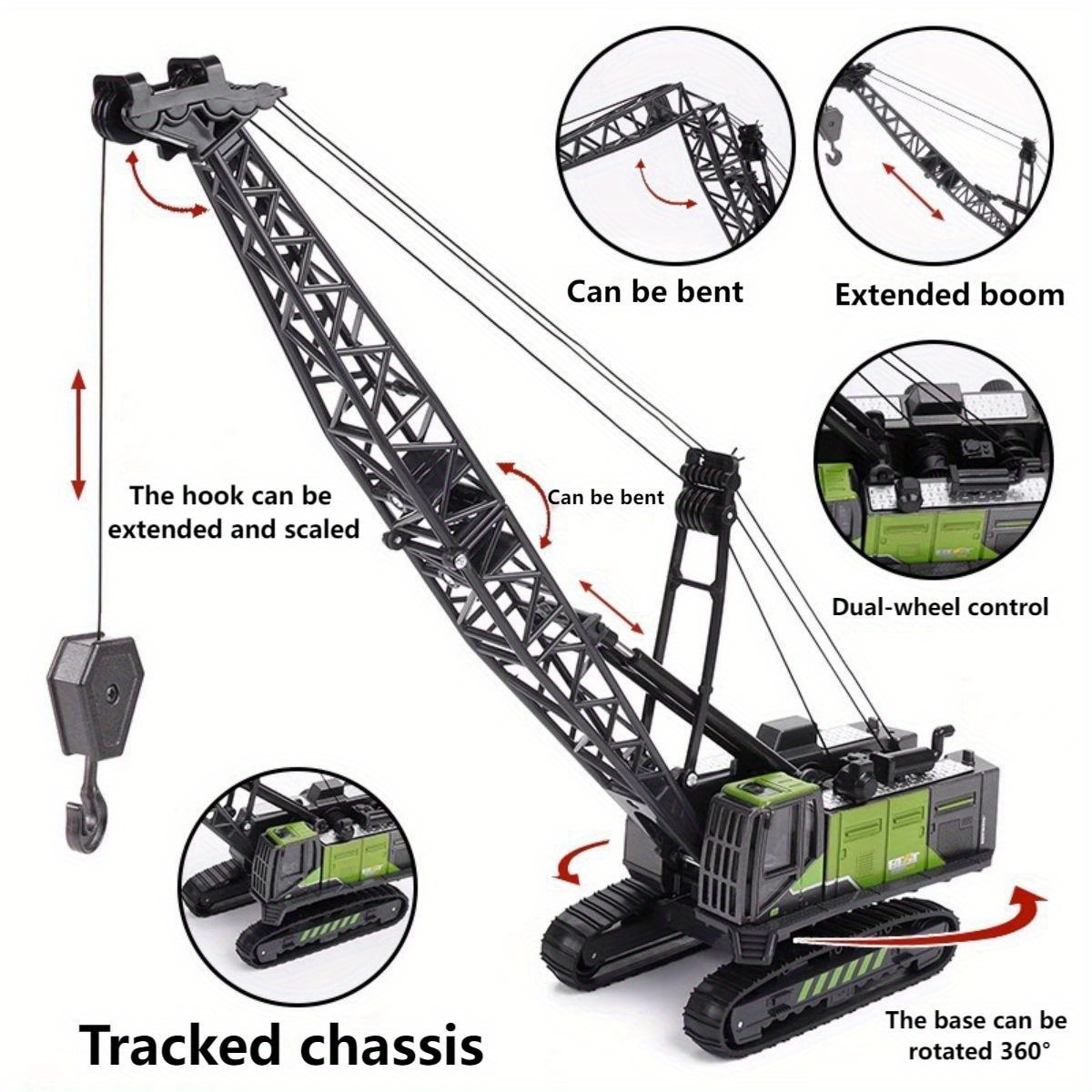 1/50 Model Kendaraan Rekayasa  - Claw Crane Machine ulasan dan harga