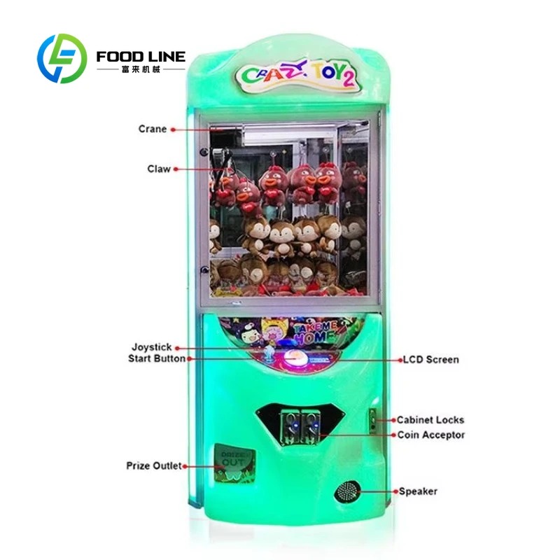 Mesin Game Claw Crane Koin Khu - Bill Acceptor Vending ulasan dan harga