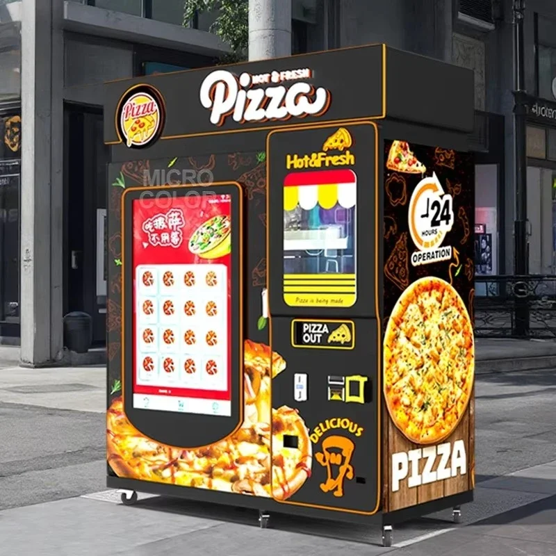 Mesin Penjual Pizza Otomatis Y - Commercial Vending Machine ulasan dan harga