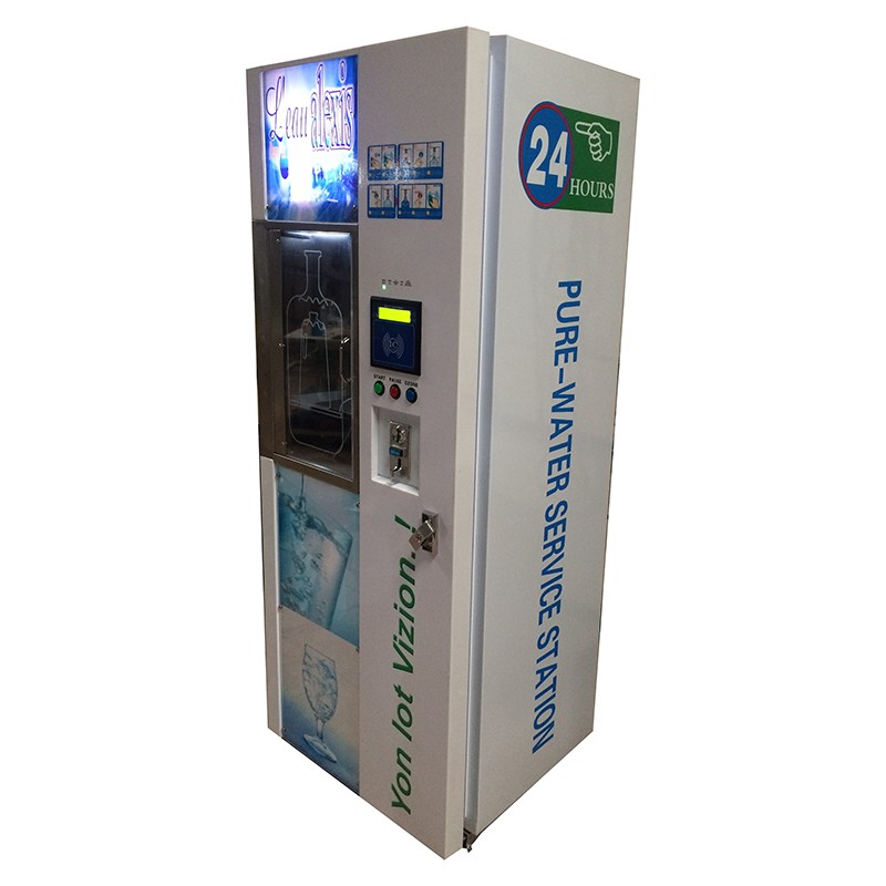 Mesin Penjual Es dan Air yang  - Vending Machine Qr Code ulasan dan harga
