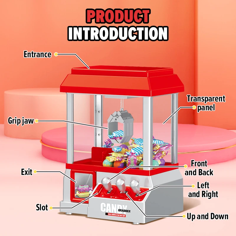Mesin Cakar Elektronik Mesin P - Claw Crane Machine ulasan dan harga