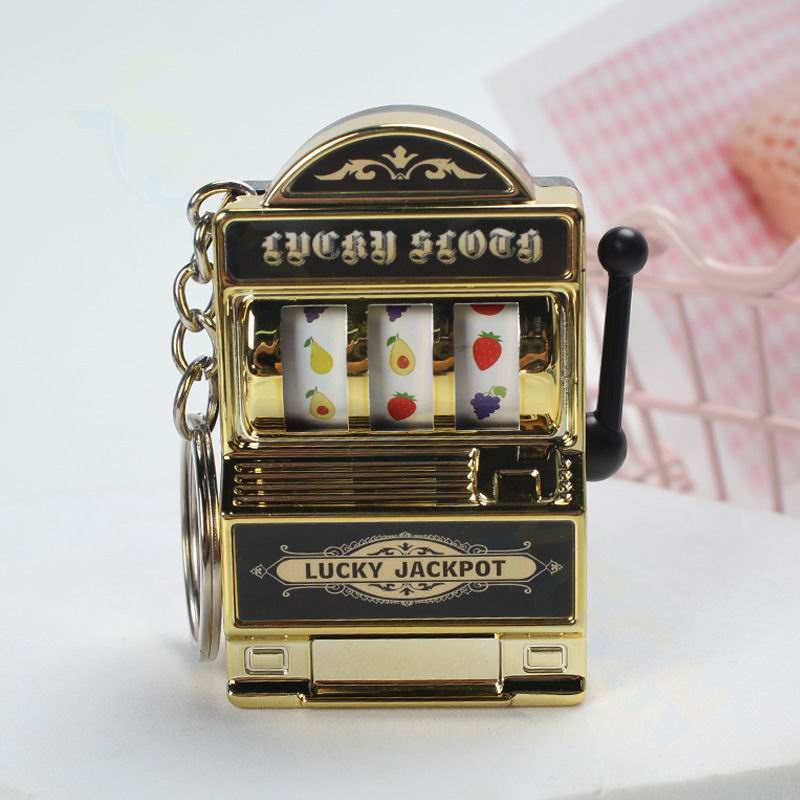 10PCS Gantungan Kunci Mesin Sl - Arcade Game Jackpot ulasan dan harga