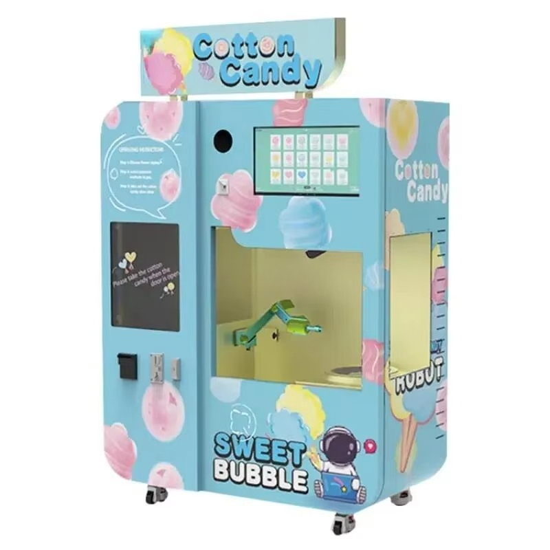 Mesin Penjual Permen Kapas Oto - Commercial Vending Machine ulasan dan harga
