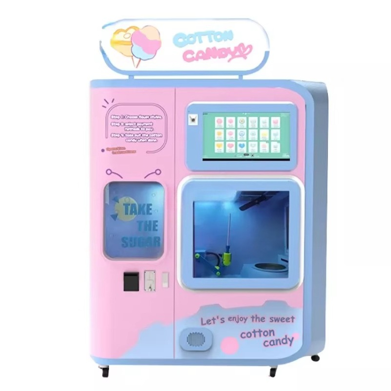 Mesin Penjual Permen Kapas Oto - Commercial Vending Machine ulasan dan harga