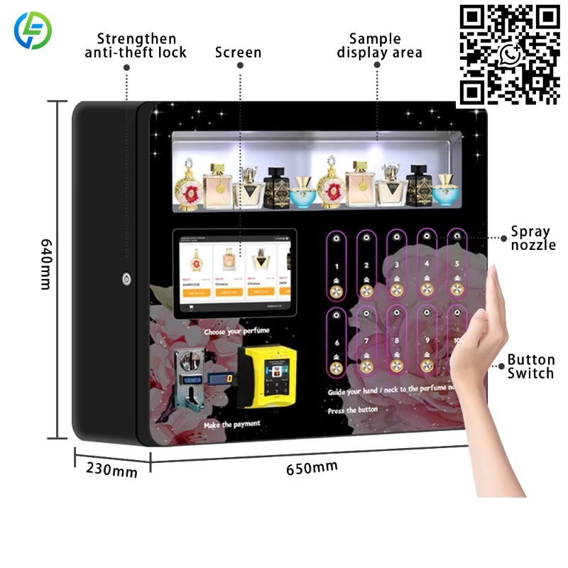 Mesin Penjual Parfum Pintar ya - Commercial Vending Machine ulasan dan harga