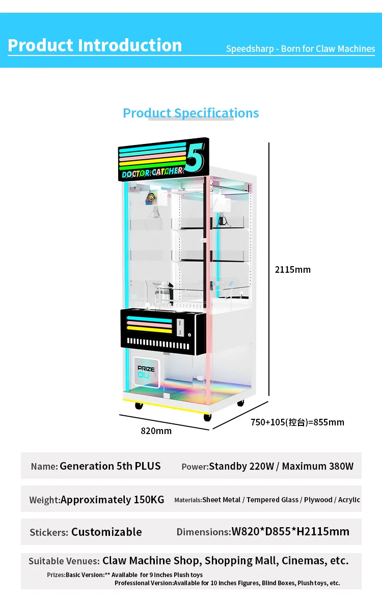 Mesin Permainan Arcade Claw Cr - Arcade Vending Machines For Sale ulasan dan harga