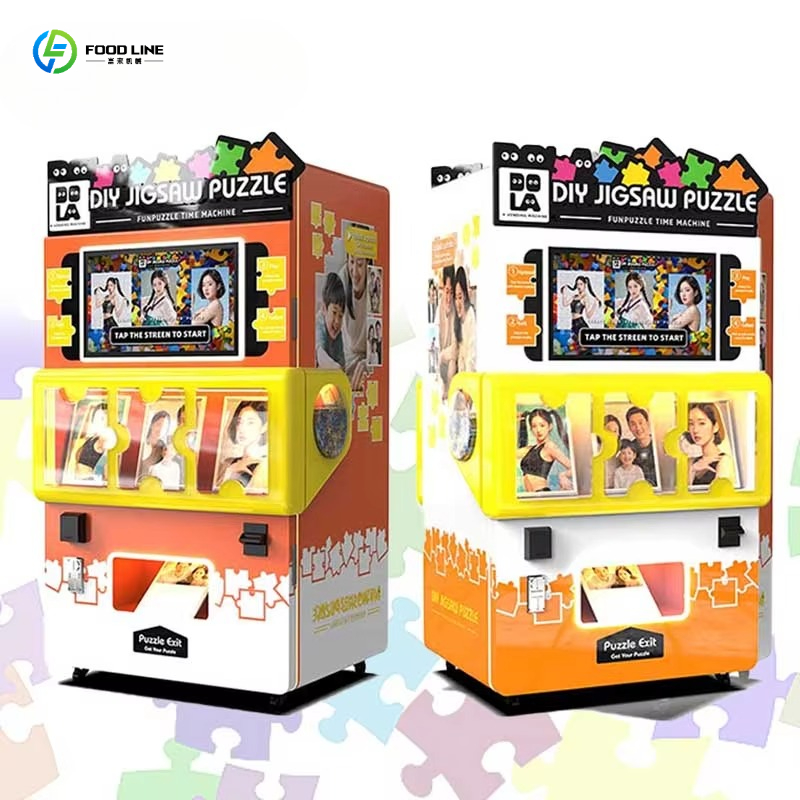 Mesin Penjual Puzzle Otomatis  - Vending Machine Qr Code ulasan dan harga