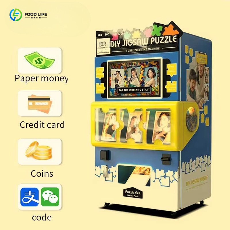 Mesin Penjual Puzzle Otomatis  - Vending Machine Qr Code ulasan dan harga