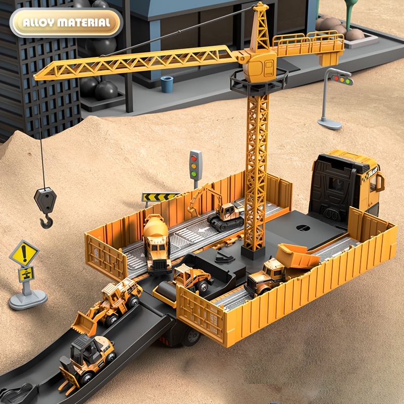 Mainan kendaraan truk konstruk - Claw Crane Machine ulasan dan harga