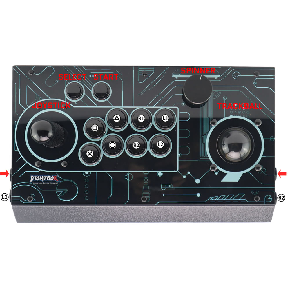 FightBox R10-PRO Joystick Pert - Trackball Controller Arcade ulasan dan harga