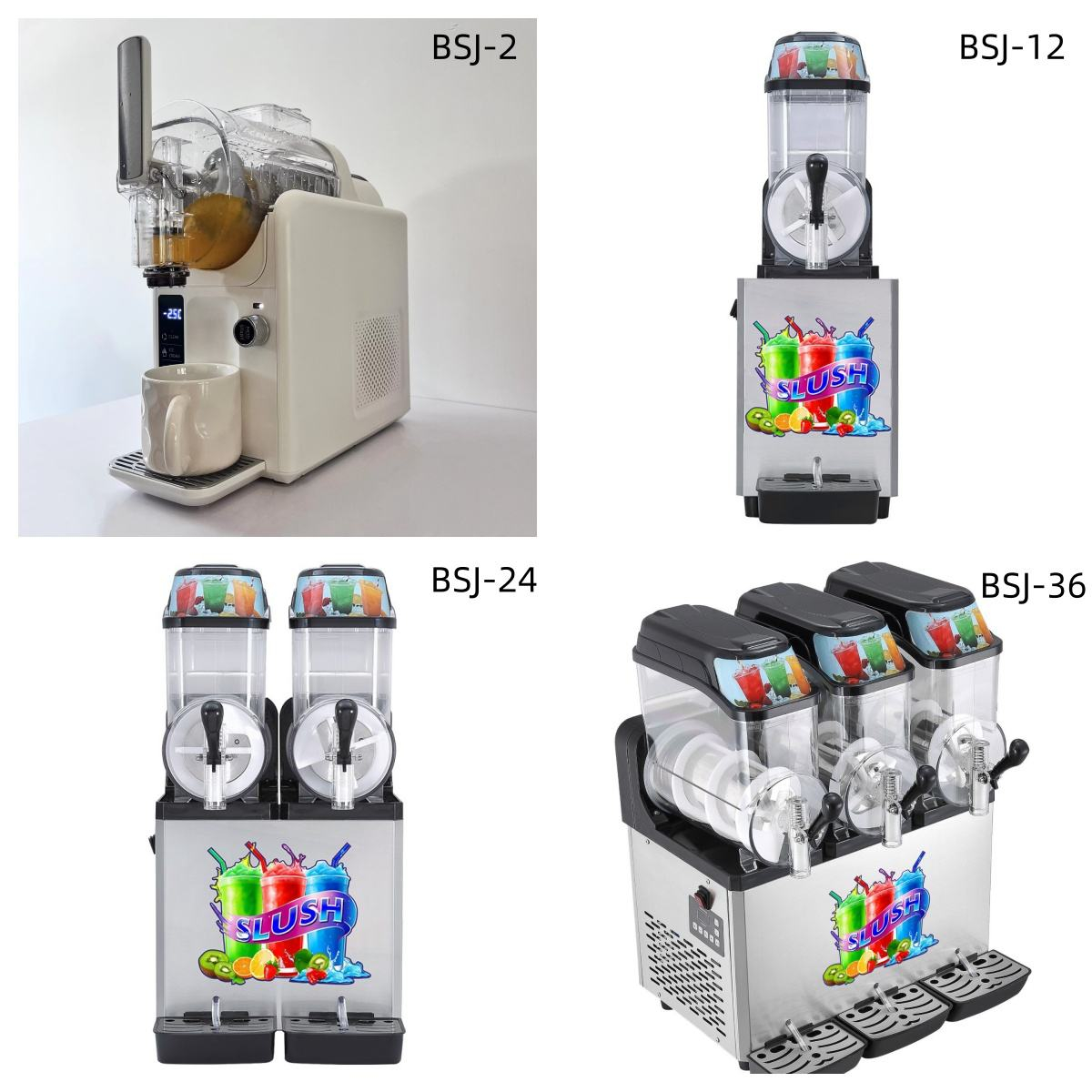 Mesin Pembuat Slushy Otomatis  - Slushie Machine Vending ulasan dan harga