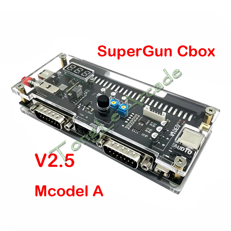 DC 12V Cbox Versi 2.5 SuperGun - Arcade Game Jackpot ulasan dan harga