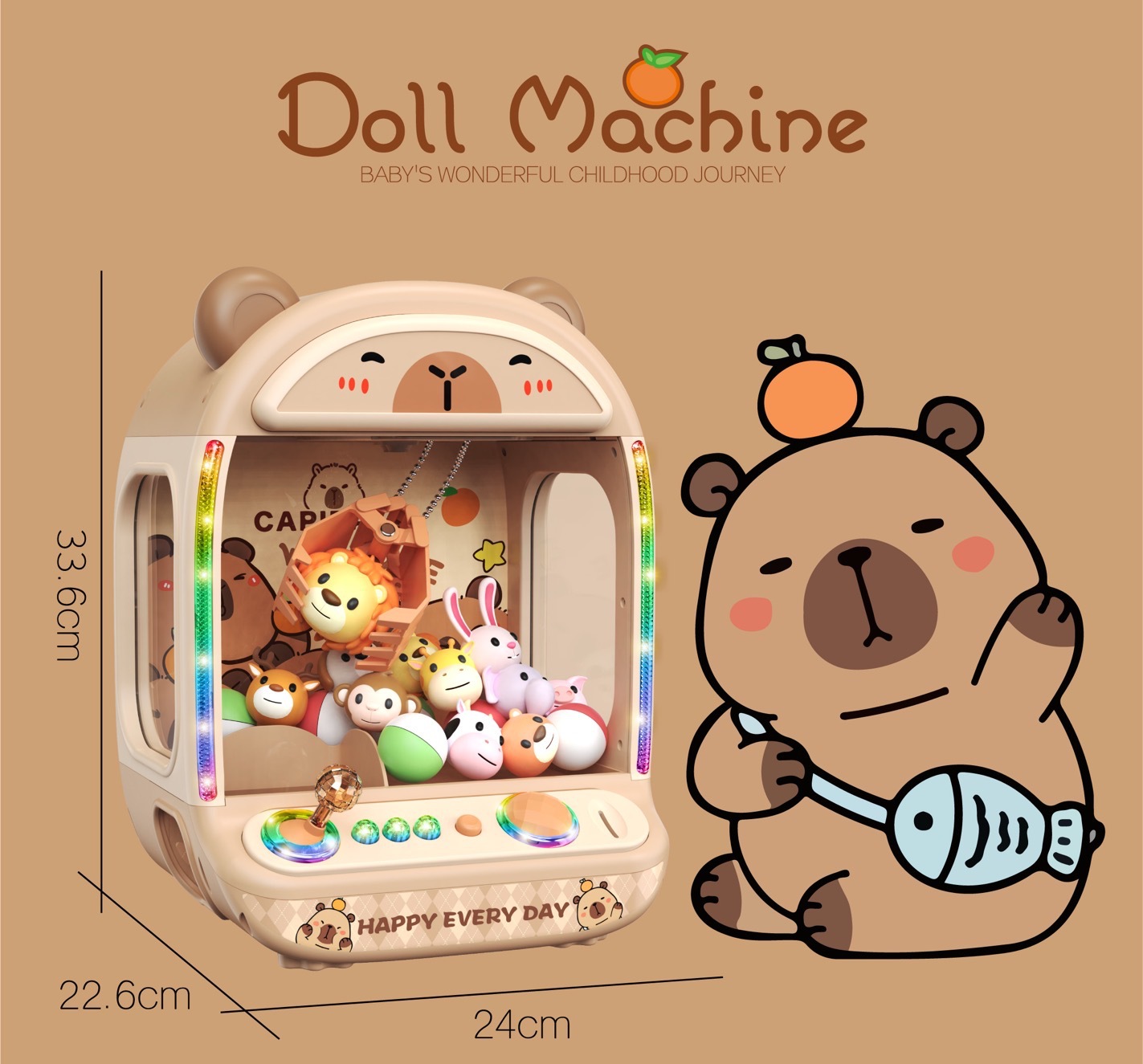 Mesin Boneka DIY Anak-Anak, Pe - Claw Crane Machine ulasan dan harga