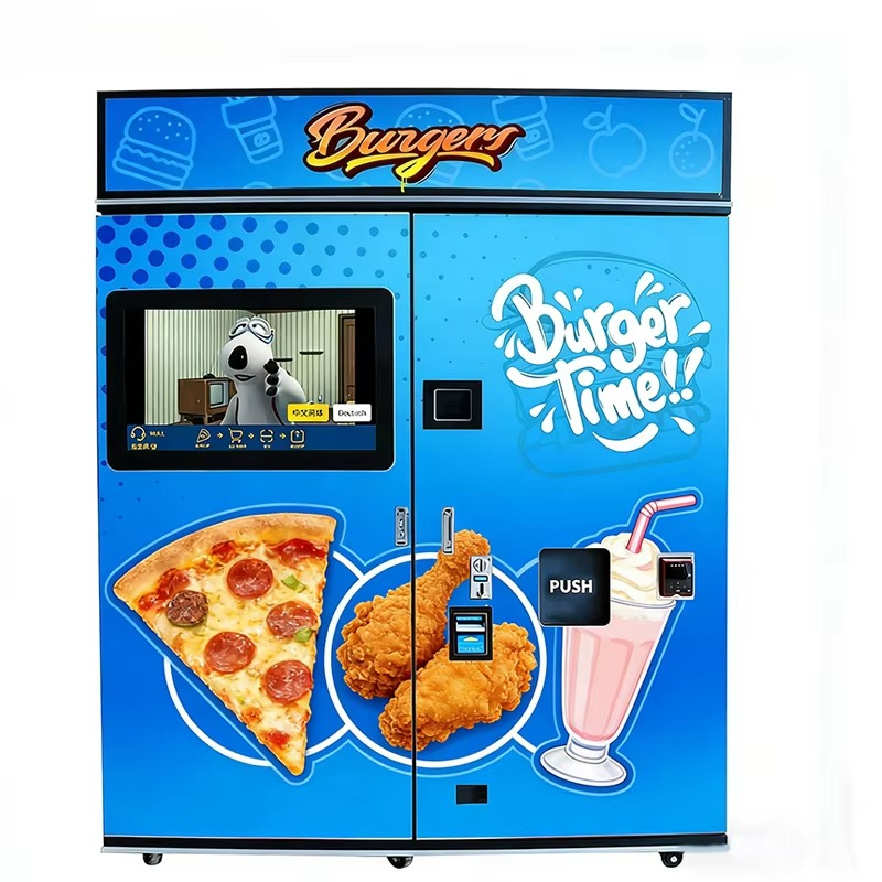 Mesin Penjual Pizza Otomatis 2 - Commercial Vending Machine ulasan dan harga