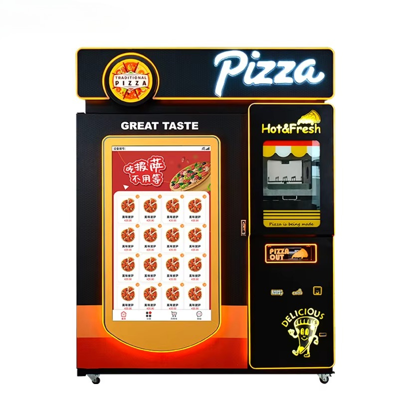 Mesin Penjual Pizza Otomatis 2 - Commercial Vending Machine ulasan dan harga