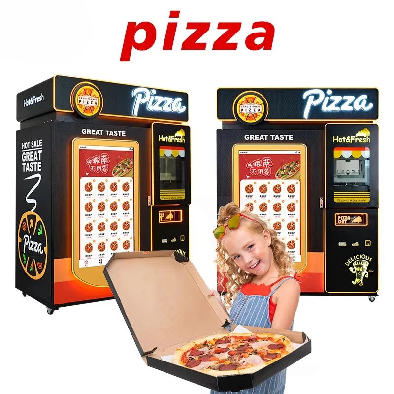 Mesin Penjual Pizza Otomatis 2 - Commercial Vending Machine ulasan dan harga