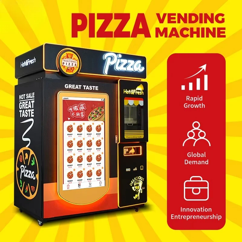 Mesin Penjual Pizza Otomatis 2 - Commercial Vending Machine ulasan dan harga