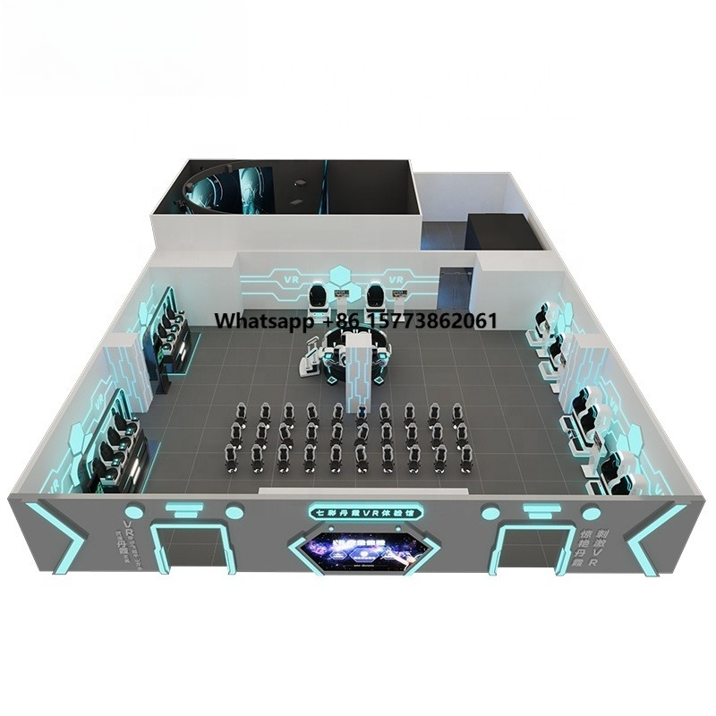Taman Hiburan Realitas Virtual - 9D Vr Simulator ulasan dan harga
