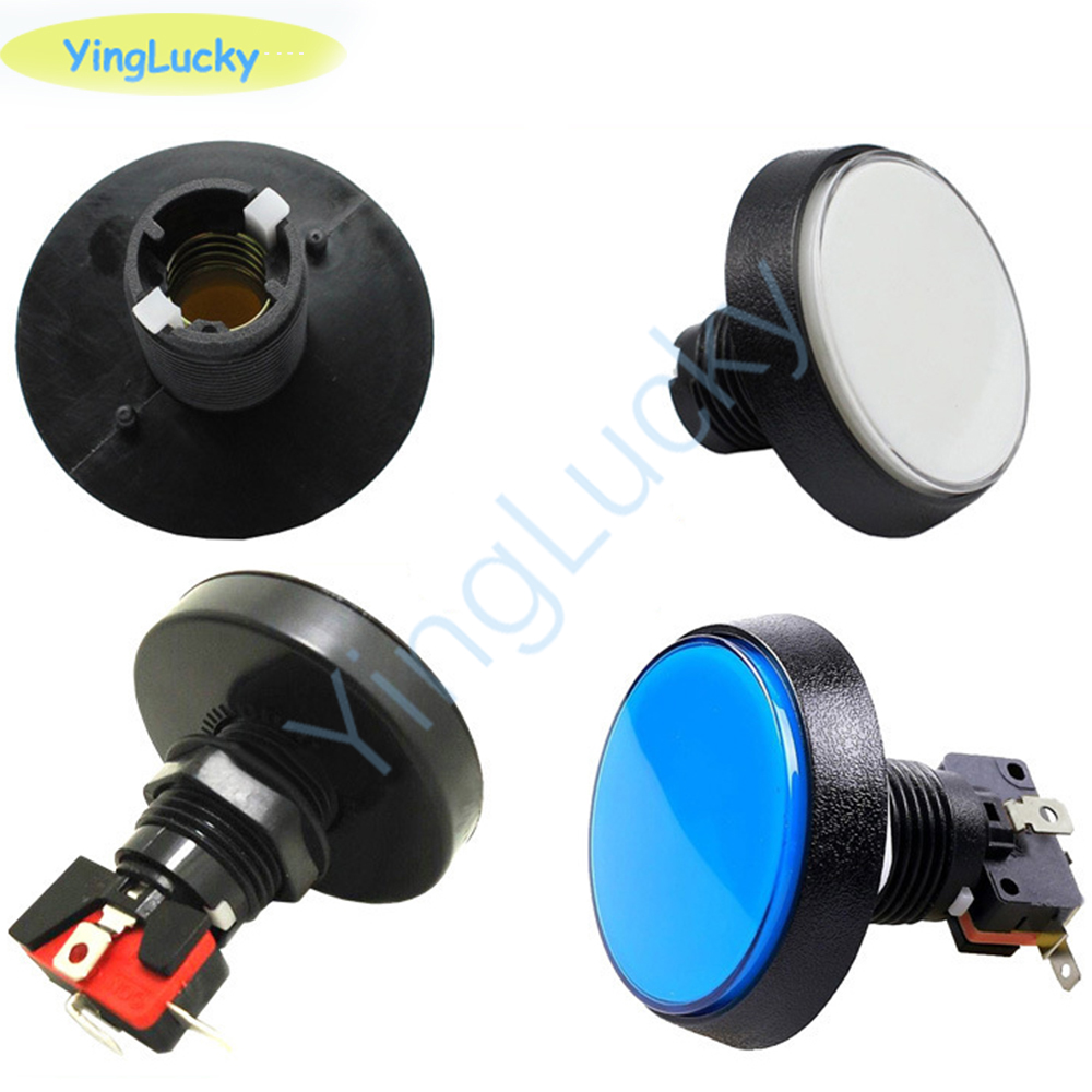 10 buah tombol Arcade 60MM lam - Coin Acceptor Selector ulasan dan harga