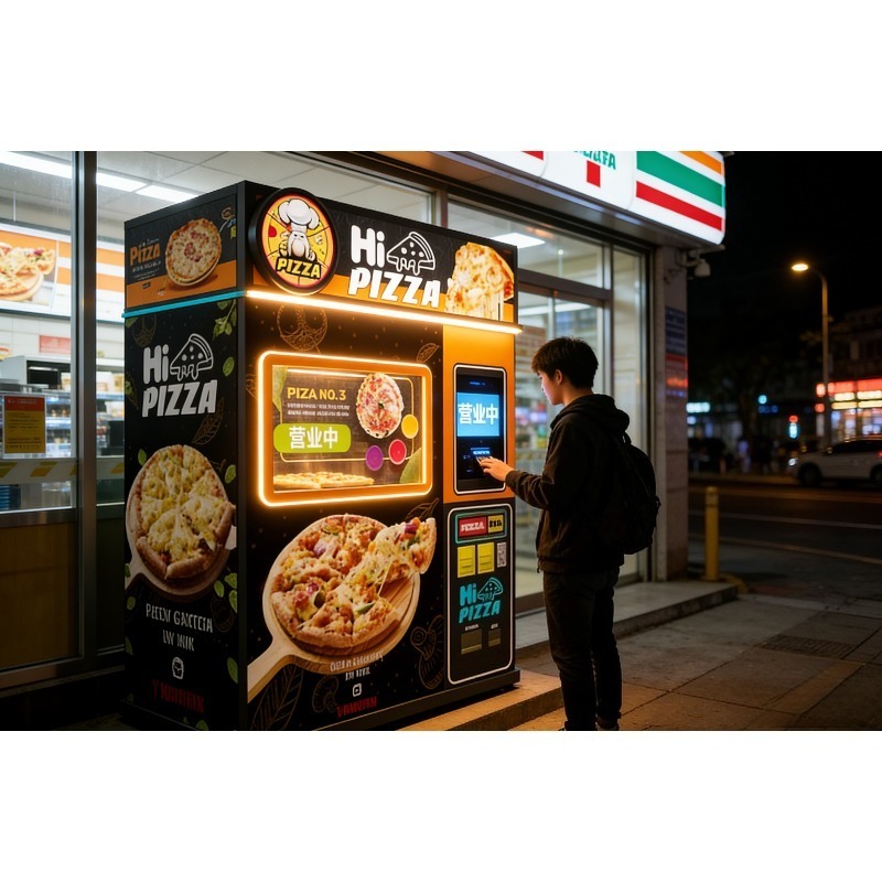 Mesin Penjual Pizza Otomatis P - Commercial Vending Machine ulasan dan harga