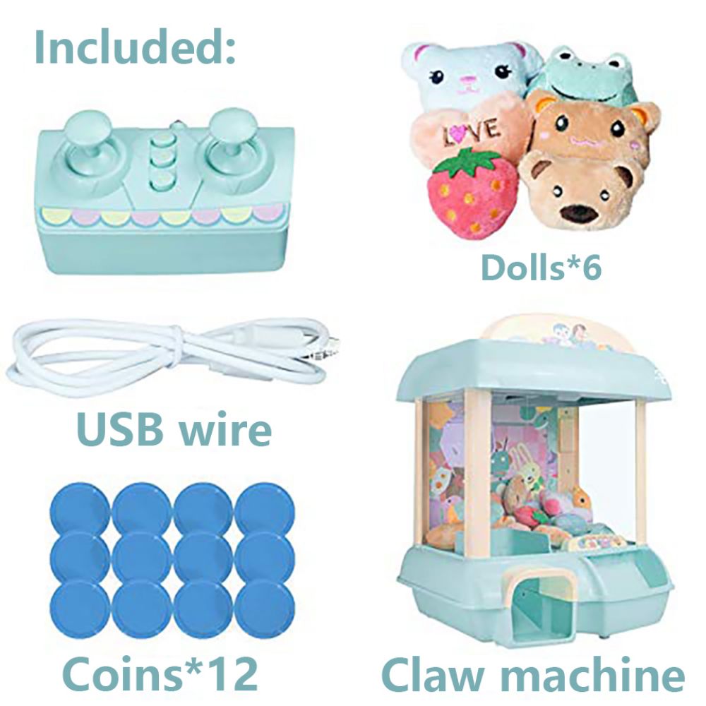 Mesin boneka dioperasikan koin - Claw Crane Machine ulasan dan harga
