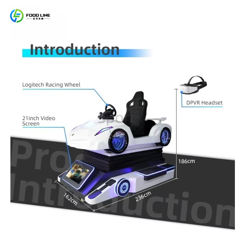 Simulator Mobil Balap FL VR 9D - 9D Vr Simulator ulasan dan harga