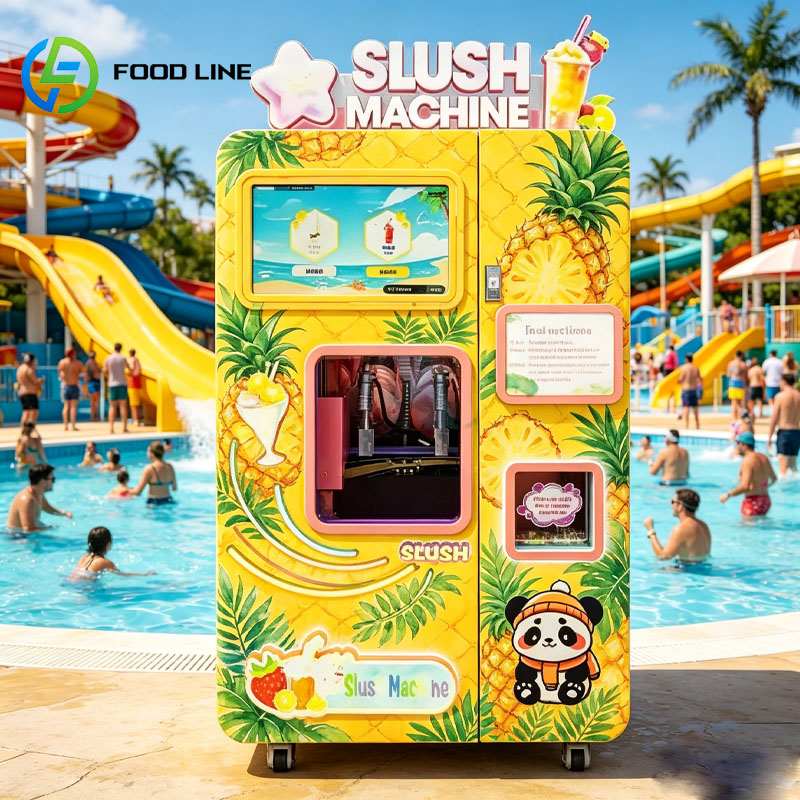 Mesin Penjual Es Serut Mesin M - Slushie Machine Vending ulasan dan harga