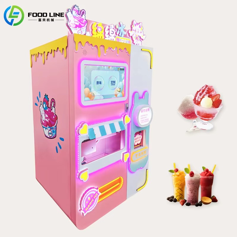 Mesin Penjual Smoothie Otomati - Slushie Machine Vending ulasan dan harga