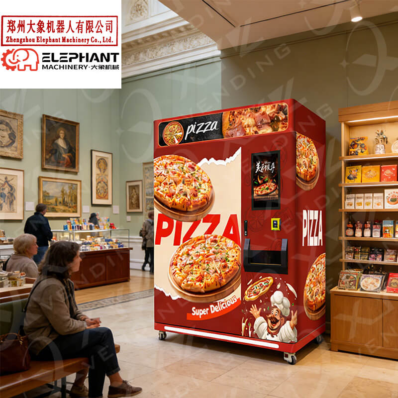 Mesin Penjual Pizza Otomatis P - Commercial Vending Machine ulasan dan harga